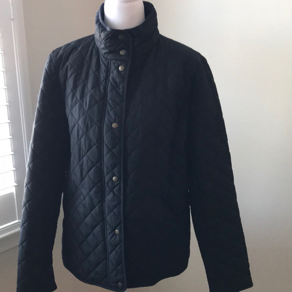 Ralph Lauren black quilted jacket